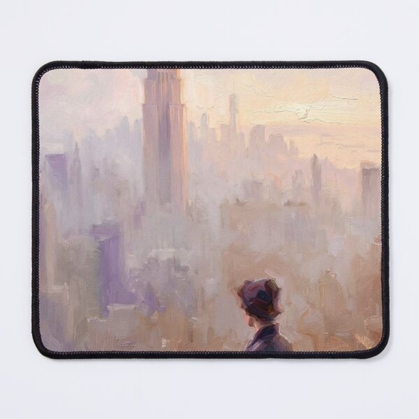 Item preview, Ethereal Morning NYC: Empire State Rising Fine Art Print designed and sold by CleverCulture.