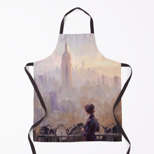 Item preview, Ethereal Morning NYC: Empire State Rising Fine Art Print designed and sold by CleverCulture.