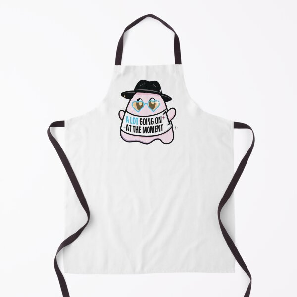 Item preview, Pop Art Ghost Pink and Blue A Lot Going On designed and sold by colormemaroon.