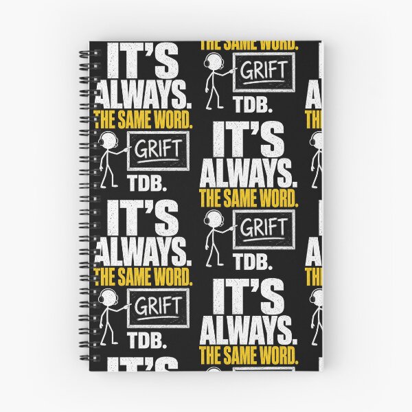 Item preview, its always the same word - grift t shirt  designed and sold by TDB.