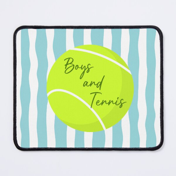 Item preview, Boys and Tennis.  Gift for a Tennis Lover.  Gift for a Tennis Fan.  Gift for a Tennis Player. designed and sold by ShrimpAndGrits.