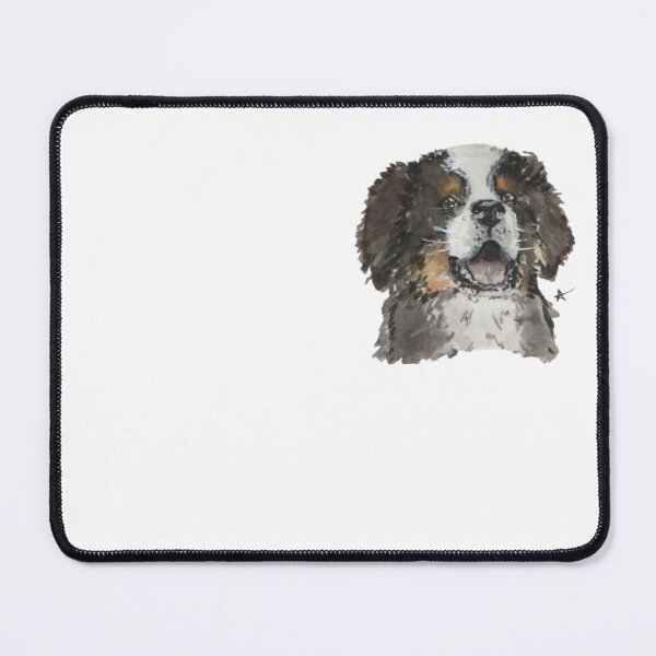 Item preview, Bernese Mountain Puppy Dog Art designed and sold by artsofamber.