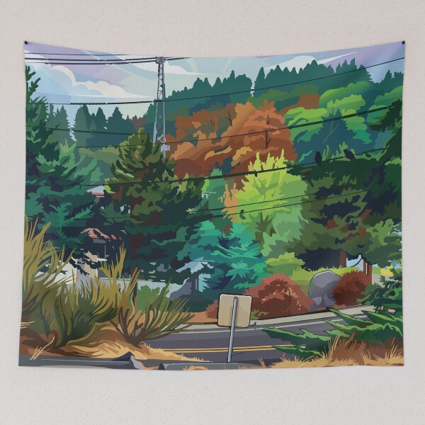 Item preview, End of the Road Colorful designed and sold by Azadi-Tree.