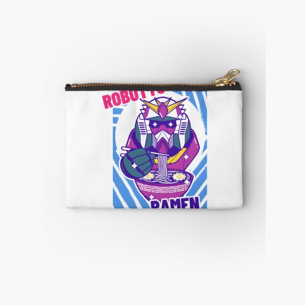Item preview, Robot-Themed Ramen Bowl Illustration with Futuristic Design designed and sold by TheFajbar.
