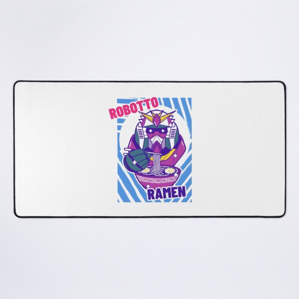 Item preview, Robot-Themed Ramen Bowl Illustration with Futuristic Design designed and sold by TheFajbar.