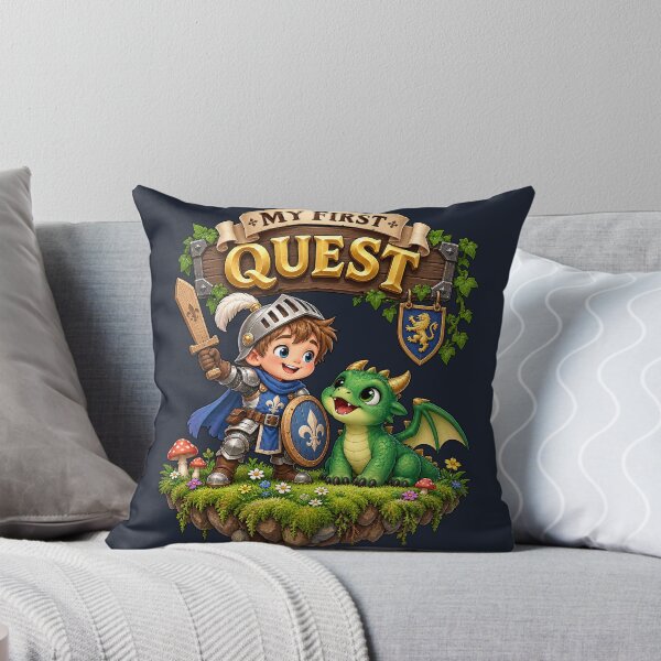 Item preview, My First Quest - Little Knight & Baby Dragon Children's Adventure (Floating Edition) designed and sold by WUSCHELWORKS.