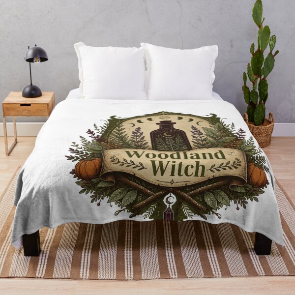 Item preview, Woodland Witch Vintage Herbalist Emblem designed and sold by KristenosNehk.