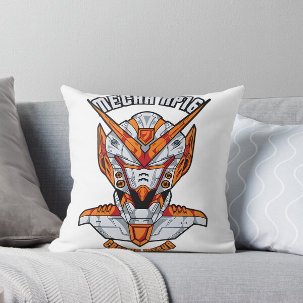 Item preview, Captain MechaMecha NP Futuristic Robot Warrior Illustration designed and sold by TheFajbar.