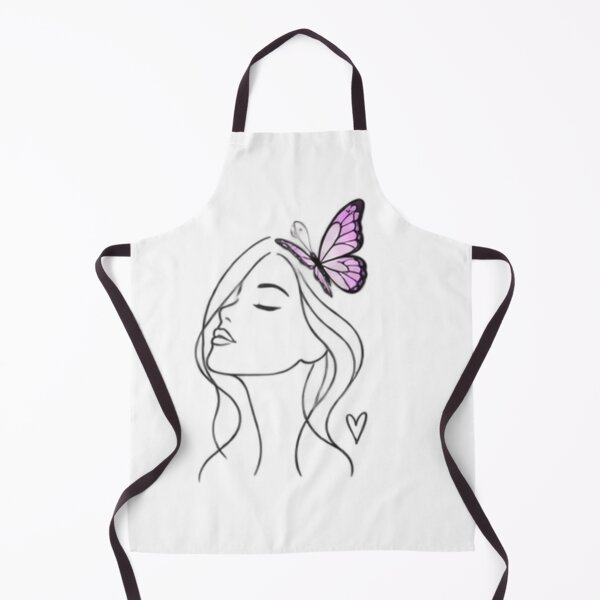 Item preview, Self Love – Minimalist Woman with Purple Butterfly designed and sold by MotivArtes.