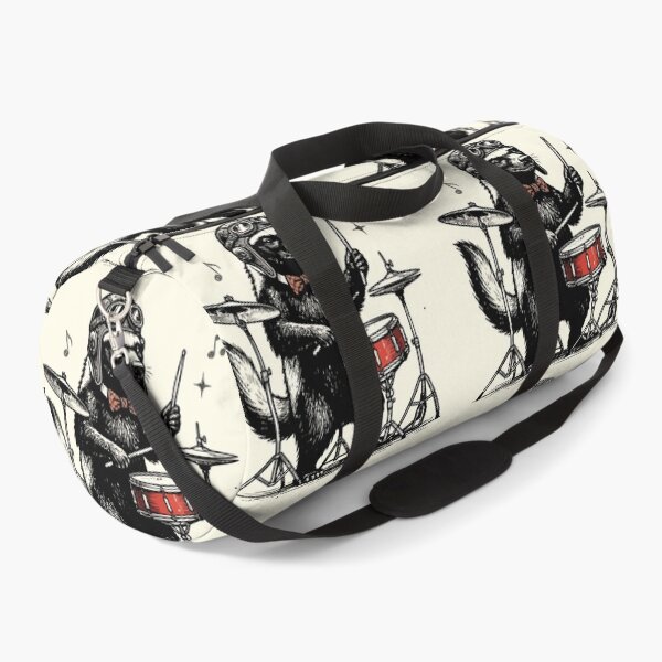 Item preview, Honey Badger Drummer Aviator Helmet Rocker Art designed and sold by Amir Faysal.