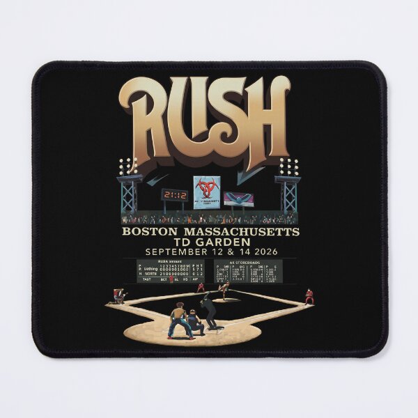 Item preview, Rush Boston Massachusetts TD Garden September 12 And 14 2026 designed and sold by theandroidvivz.