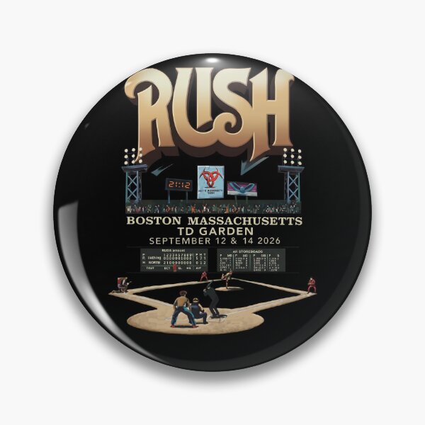 Item preview, Rush Boston Massachusetts TD Garden September 12 And 14 2026 designed and sold by theandroidvivz.