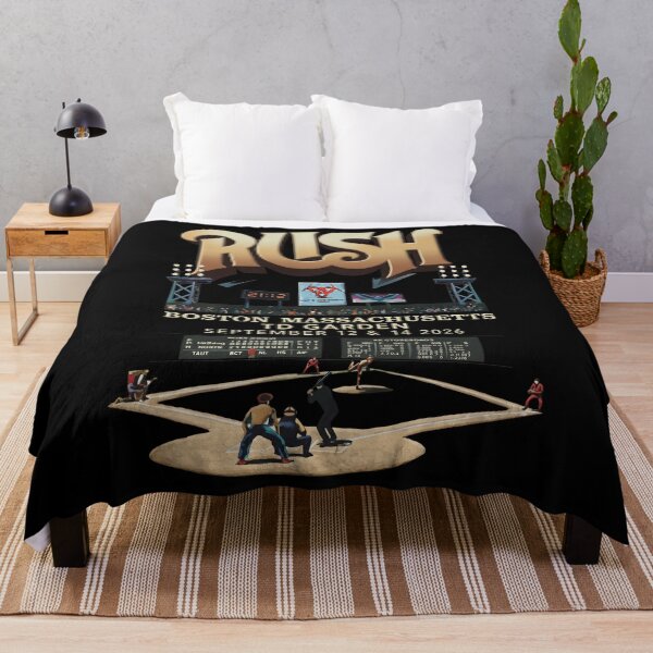 Artikelvorschau, Rush Boston Massachusetts TD Garden 12. und 14. September 2026 entworfen und verkauft von theandroidvivz.