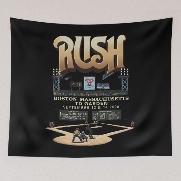 Item preview, Rush Boston Massachusetts TD Garden September 12 And 14 2026 designed and sold by theandroidvivz.