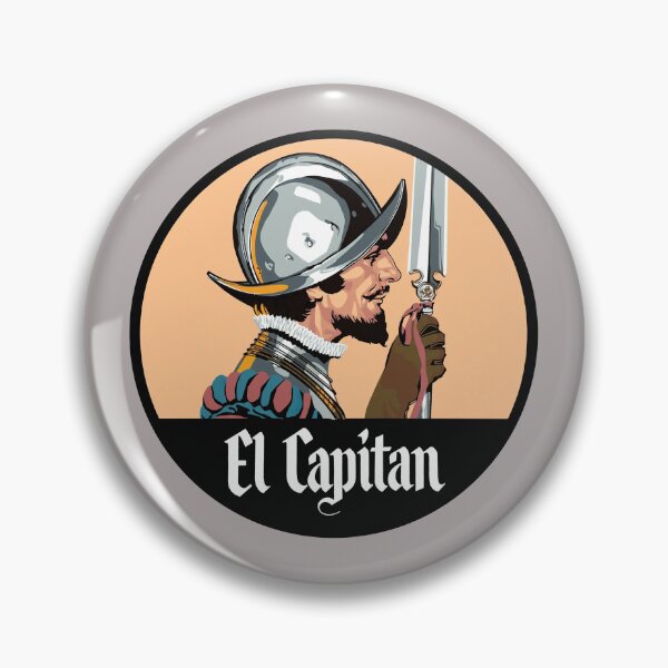 Item preview, El Capitan Conquistador Drumhead Logo designed and sold by Trains-and-Rail.