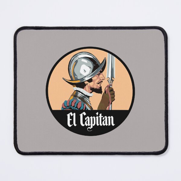 Item preview, El Capitan Conquistador Drumhead Logo designed and sold by Trains-and-Rail.