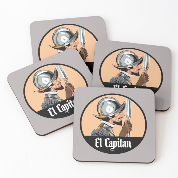 Item preview, El Capitan Conquistador Drumhead Logo designed and sold by Trains-and-Rail.