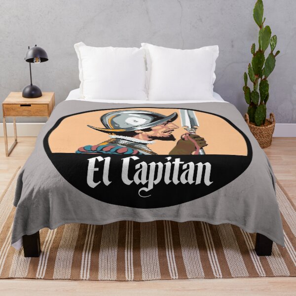 Item preview, Logotipo del parche de El Capitán Conquistador designed and sold by Trains-and-Rail.