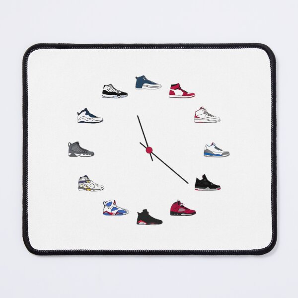 Item preview, Stylish Sneaker Wall Clock Featuring Iconic Basketball Shoe Design designed and sold by Layenne-shop.