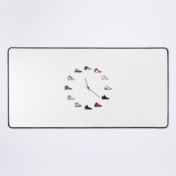 Item preview, Stylish Sneaker Wall Clock Featuring Iconic Basketball Shoe Design designed and sold by Layenne-shop.