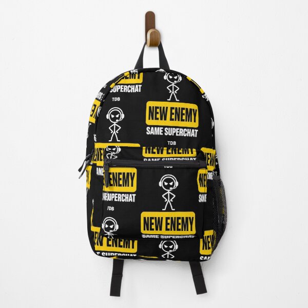 Item preview, New Enemy Same Superchat Stickman Tee | TDB Satire designed and sold by TDB.