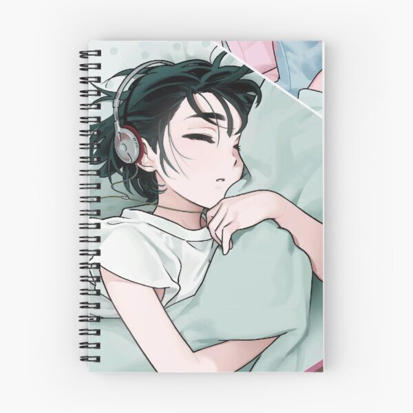 Item preview, Sua sleeping with headphones designed and sold by Only Words.