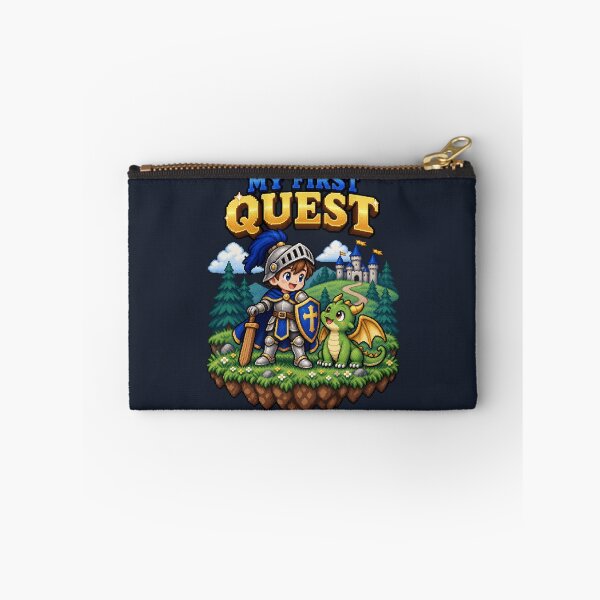 Item preview, My First Quest – 16-Bit Pixel Knight & Dragon designed and sold by WUSCHELWORKS.
