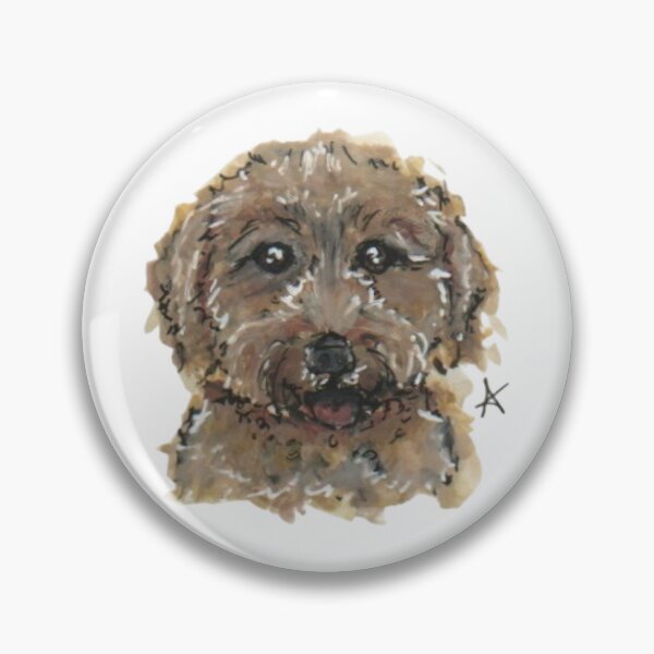 Item preview, Cute Cockapoo Dog Art designed and sold by artsofamber.