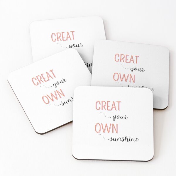 Item preview, creat your own sunshine motivational qoute typography designed and sold by yaraothman95.