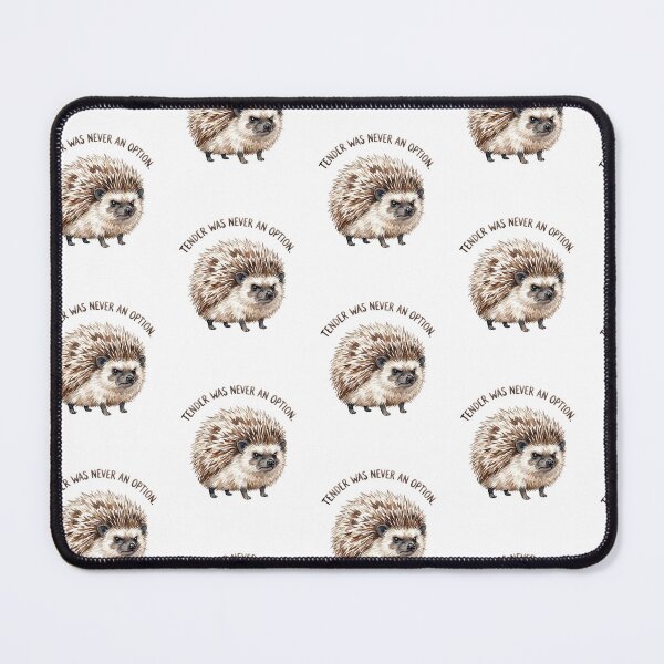 Item preview, Spiky Walking Hedgehog Scowl designed and sold by Tiffany Roy.
