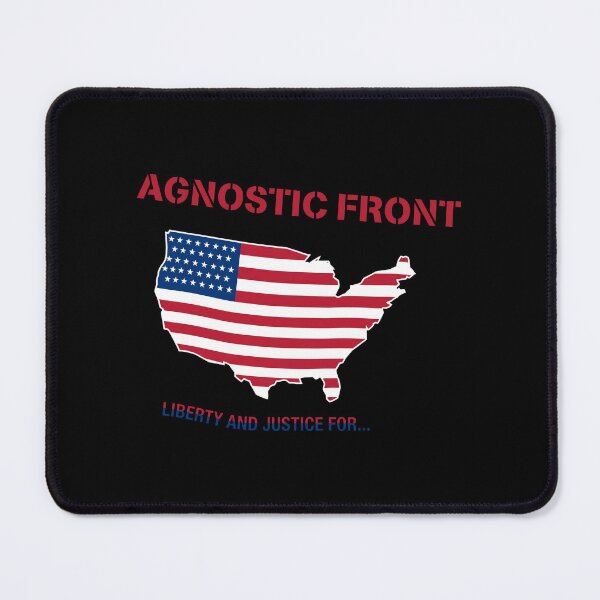 Item preview, Agnostic Front Liberty And Justice For USA Map designed and sold by theandroidvivz.