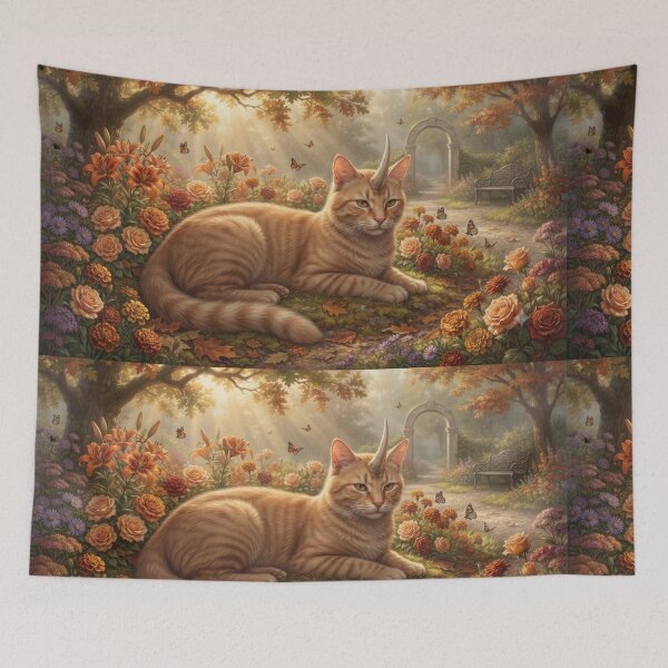 Item preview, The Autumn Catticorn designed and sold by TreatLLC.