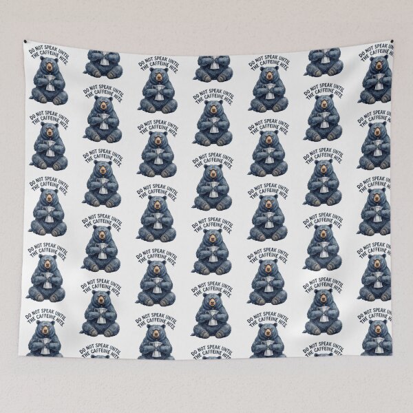 Item preview, Black Bear Moka Pot designed and sold by Tiffany Roy.