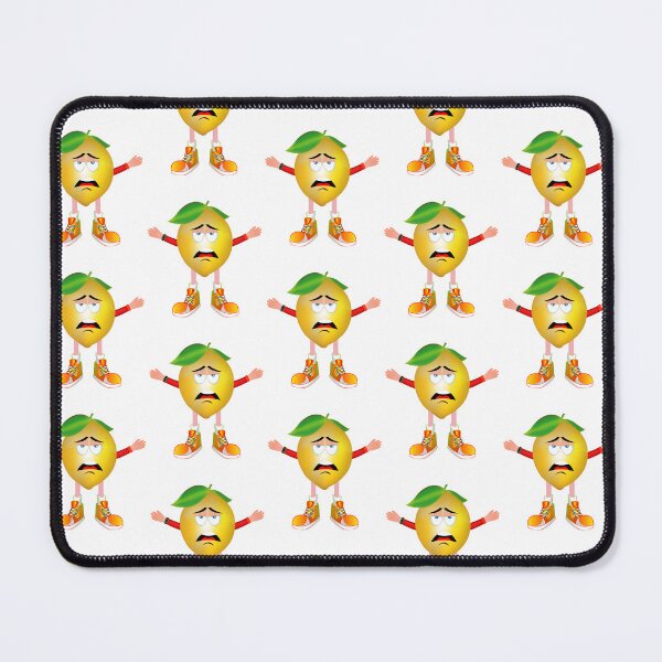 Item preview, Bored Lemon Animated Character Boy Version designed and sold by ExpressiveToon.