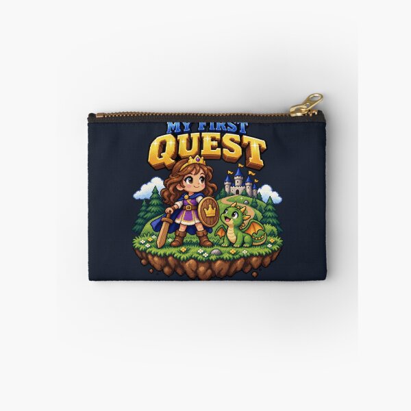 Item preview, My First Quest – 16-Bit Princess & Dragon designed and sold by WUSCHELWORKS.