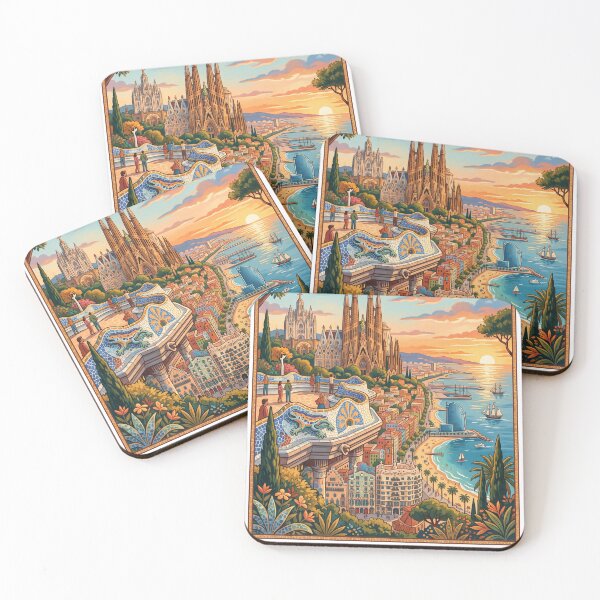 Item preview, Barcelona: a city you won't forget designed and sold by SoraPetals.