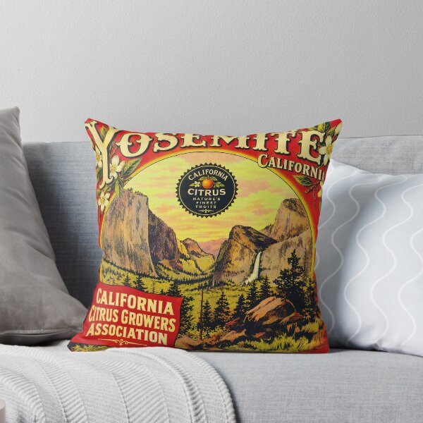 Item preview, Yosemite - Vintage California Citrus Label designed and sold by Grove of Things.