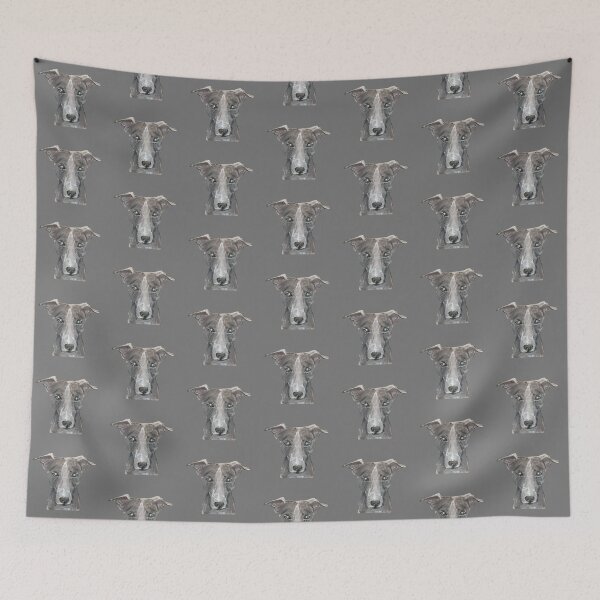 Item preview, Whippet Dog Art designed and sold by artsofamber.