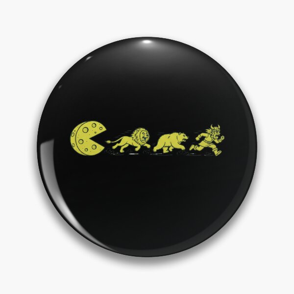 Item preview, Pac Man Chasing Lions Bears And Vikings designed and sold by theandroidvivz.