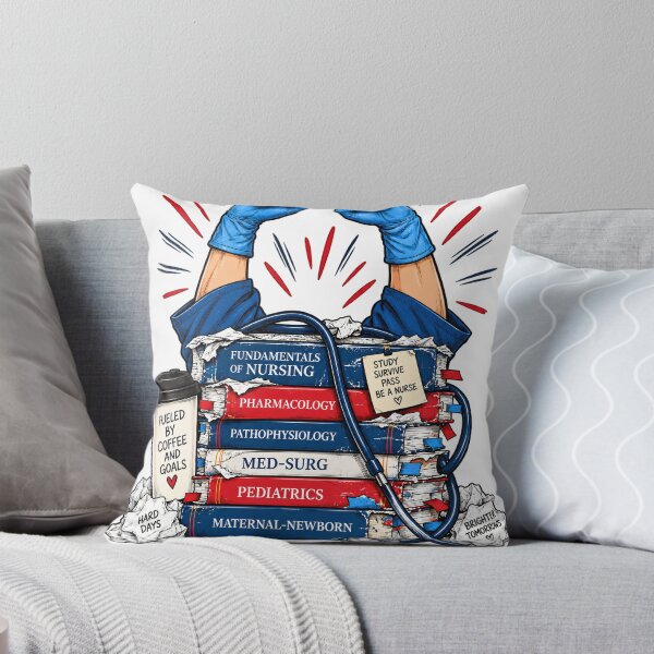 Item preview, Nursing Student Survival Guide: Coffee, Books & Brighter Tomorrows designed and sold by Nordo Studio.