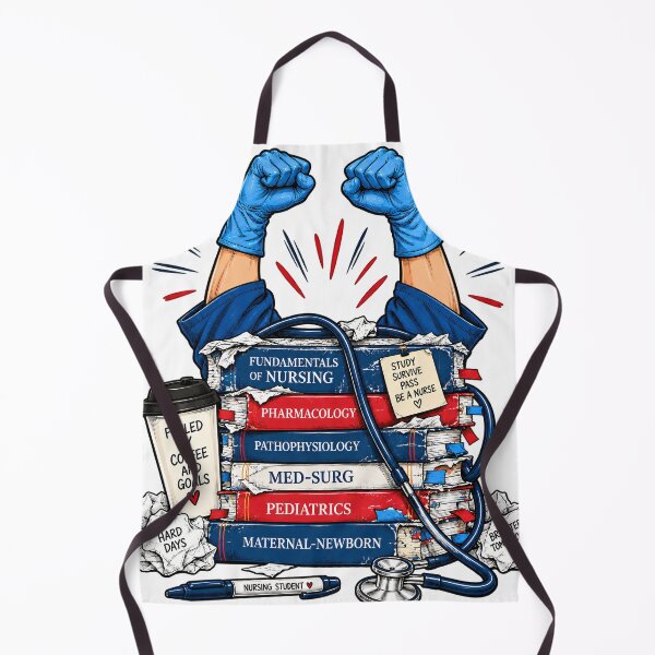 Item preview, Nursing Student Survival Guide: Coffee, Books & Brighter Tomorrows designed and sold by Nordo Studio.