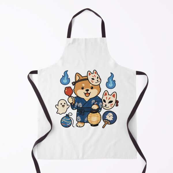 Item preview, Brave Shiba Inu Summer Festival Night Test of Courage designed and sold by medicalkinoko.