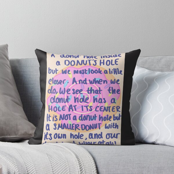 Item preview, Creative Donut Hole Design Featuring a Playful Twist Inside Another Donut Hole designed and sold by nemuwu.