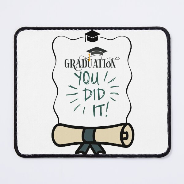 Item preview, Graduation You Did It Diploma Senior Graduate Sticker designed and sold by Esraa-Arts.