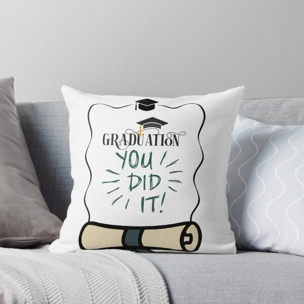 Item preview, Graduation You Did It Diploma Senior Graduate Sticker designed and sold by Esraa-Arts.