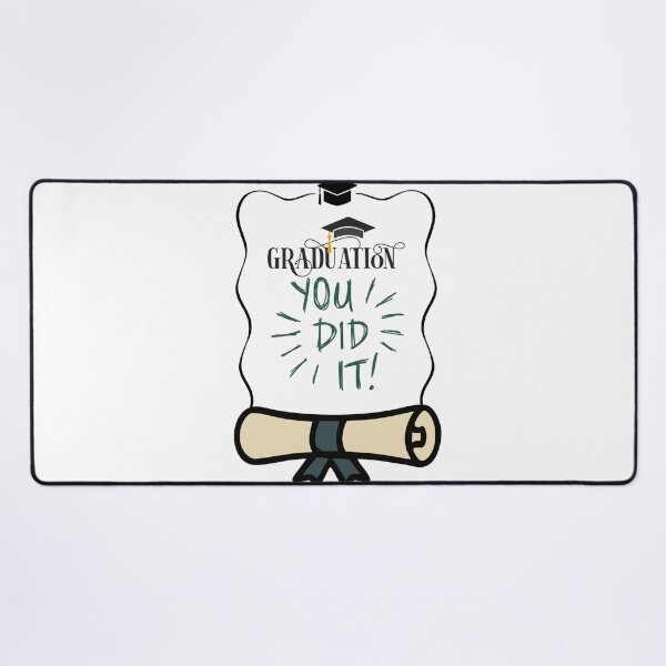 Item preview, Graduation You Did It Diploma Senior Graduate Sticker designed and sold by Esraa-Arts.