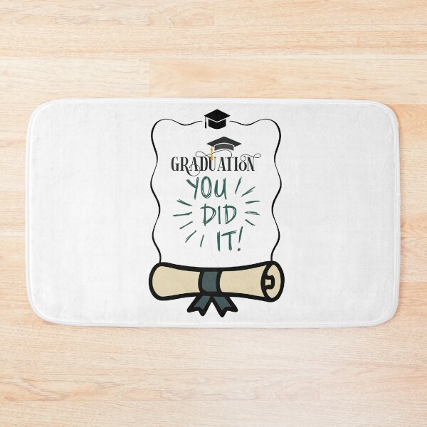 Item preview, Graduation You Did It Diploma Senior Graduate Sticker designed and sold by Esraa-Arts.
