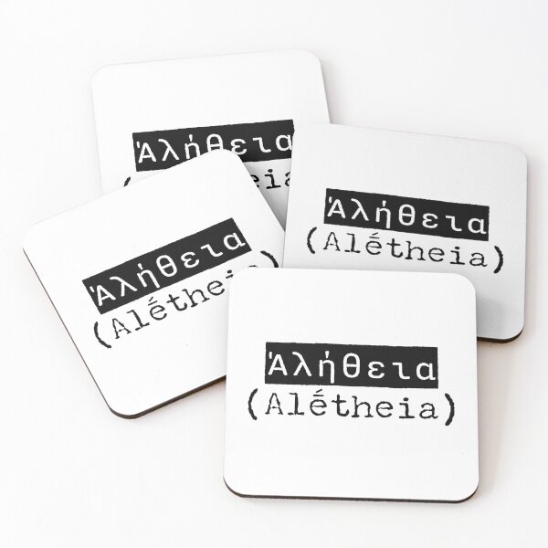 Item preview, Ἀλήθεια (Alḗtheia) - The Greek Word for Truth designed and sold by silviaxe.
