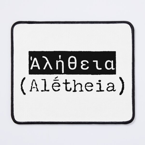Item preview, Ἀλήθεια (Alḗtheia) - The Greek Word for Truth designed and sold by silviaxe.