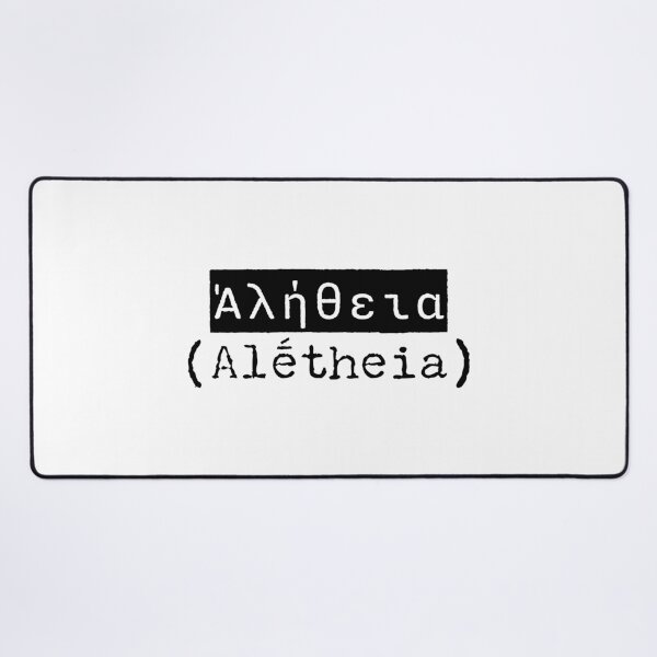 Item preview, Ἀλήθεια (Alḗtheia) - The Greek Word for Truth designed and sold by silviaxe.